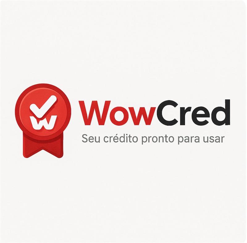logo da empresa com o nome da WOWCRED